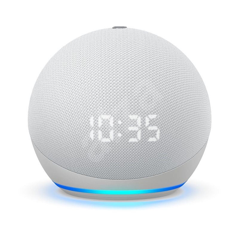 Alexa echo dot 4th gen with clock We Smart