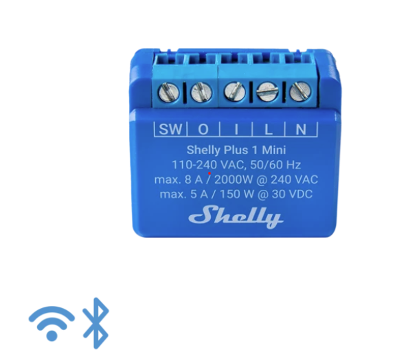 shelly plus 1 mini